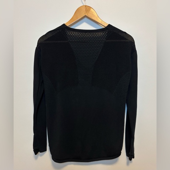 Lululemon Still Movement Sweater | Black | Size 8 - Picture 6 of 9
